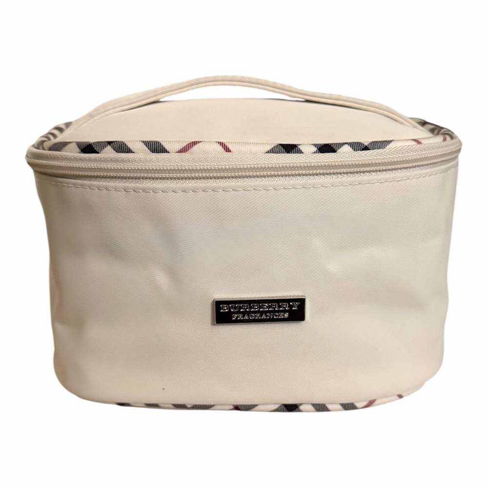 Burberry Fragrances Cream Cosmetic Bag